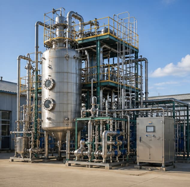Methanica modular industrial pilot facility plant structure